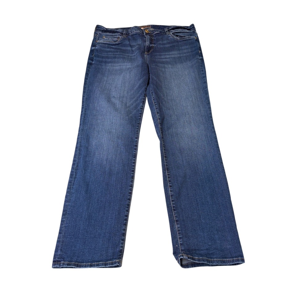 KUT From The Kloth Catherine Boyfriend Jeans Dark Wash Size 16 W38‎ L30